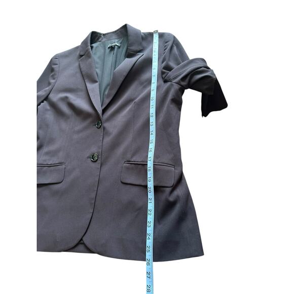 J.Crew One Button Blazer Black Office Work Business Academia Preppy Size 8 - Picture 12 of 12